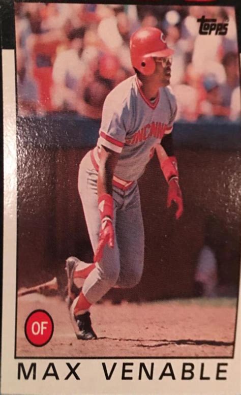 Max Venable #428 Prices | 1986 Topps | Baseball Cards