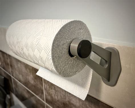 Paper towel holder - wall mounted by WingmanImd | Download free STL ...