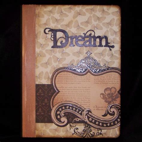 Altered Art Journal - "Dream" | Altered book journal, Altered ...