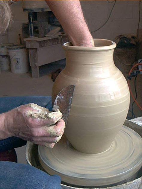 wheel thrown pottery ideas | Pottery throwing demonstration ~ Art Pottery | Thrown pottery ...
