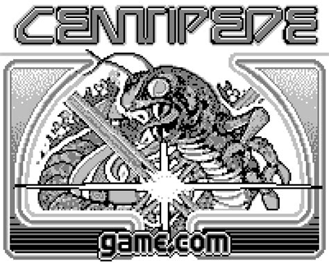 Centipede (1999) by Hasbro Tiger Game.COM game