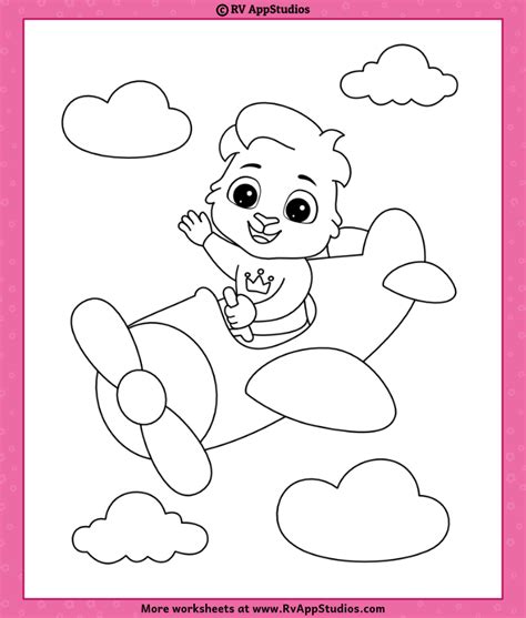 Free Printable Airplane Coloring Pages