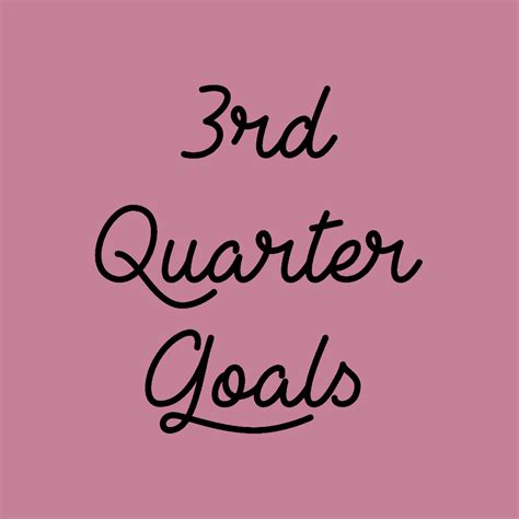 quarter 3 | goals 2018 — Autumn all along