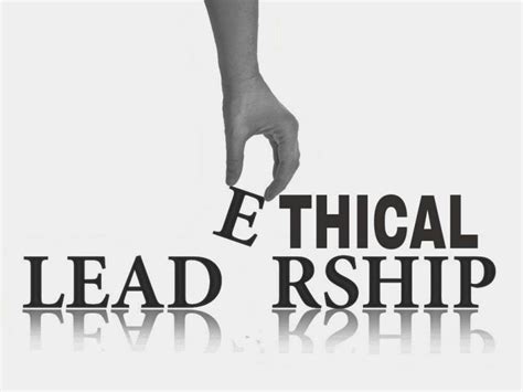 Ethical leadership