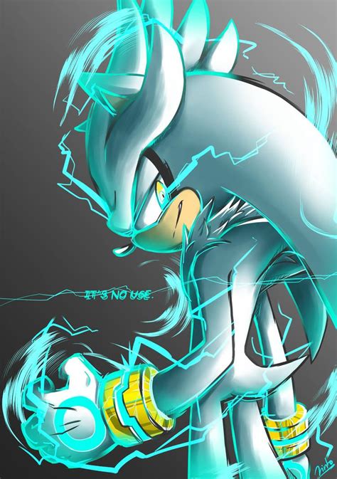 IT'S NO USE by AzureJinto | Silver the hedgehog wallpaper, Hedgehog art ...