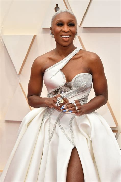 Cynthia Erivo at the 2020 Academy Awards | Cynthia Erivo's Nail Art at ...