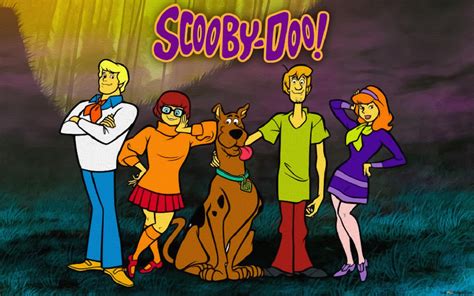 The scooby-doo gang 4K wallpaper download