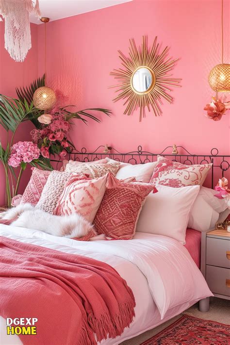 Pink Bedroom Ideas: Discover Spaces Full Of Personality