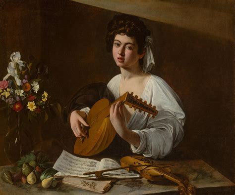 The Lute Player Music Baroque Italian Painting By Caravaggio | Etsy