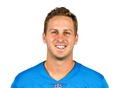 Jared Goff - Detroit Lions Quarterback - - ESPN (SG)