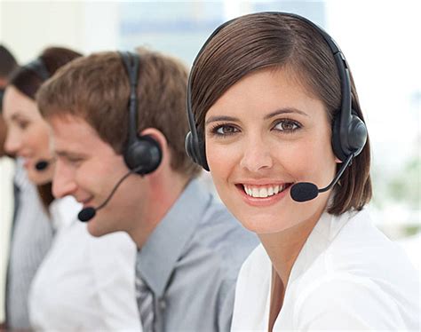 Business People To Call Center Customer Service Character Illustration ...