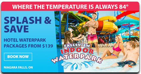 Niagara Falls Waterpark Special Offer Niagara Falls Hotels, D Book, Indoor Waterpark ...