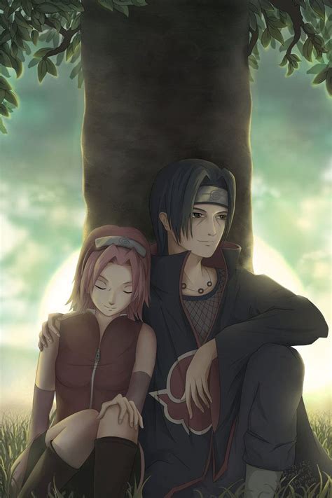 Sakura and Itachi by ceazar-f.deviantart.com on @DeviantArt | Itachi ...