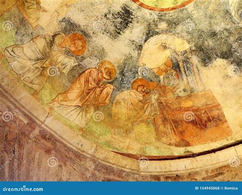 Demre, Turkey - July 2, 2019: Ancient Frescoes in St. Nicholas ...