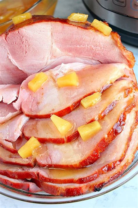Cooking Chart For Spiral Ham - Instant Pot Pineapple Brown Sugar Ham Recipe