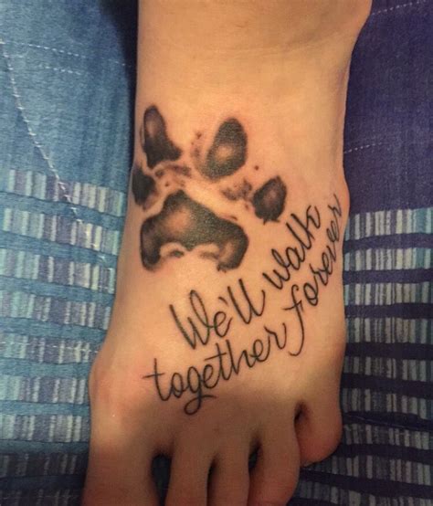 Boxer Tattoo, Dog Print Tattoo, Dog Paw Tattoo, Foot Tattoo, Dog Tattoos, Animal Tattoos, Body ...