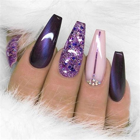 23 Elegant Black Nail Art Designs that You'll Love #elegantnaildesigns ...