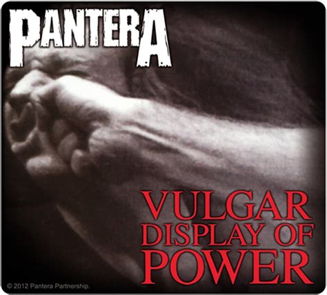 Sticker Pantera Vulgar Display of Power Album Art Groove Metal Music Band Decal: Amazon.ca: Home ...