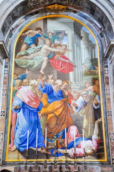 Pinturas Y Mosaicos En La Basílica De San Pedro En Vaticano Imagen de archivo editorial - Imagen ...