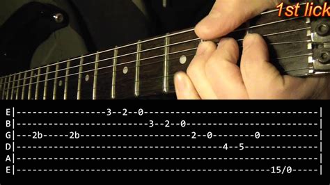 T.N.T. Guitar Solo Lesson - AC/DC (with tabs) - YouTube