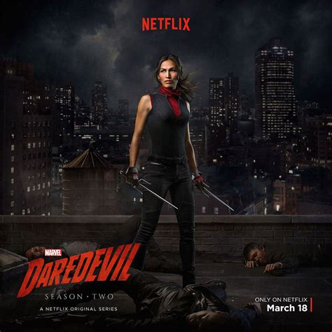 Daredevil Season 2 Elektra Poster Reveals Character in Costume | Collider