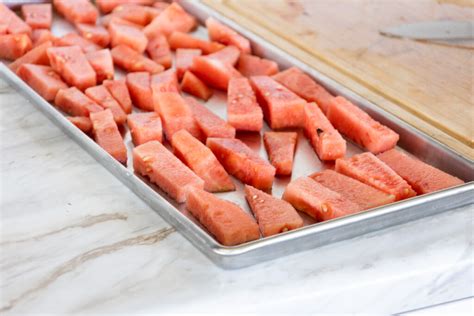 How to Make Freeze Dried Watermelon - GREY & BRIANNA