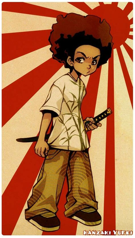 Pin by Johnny Womack on Boondocks | Boondocks drawings, Black anime characters, Black anime