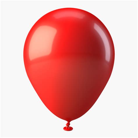 Particle Balloons Free 3D Model - .3ds .c4d .fbx - Free3D