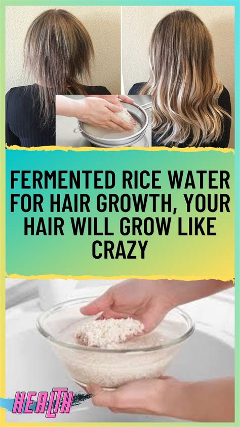 Fermented Rice Water For Hair Growth, Your Hair Will Grow Like Crazy