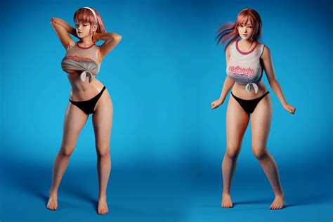 3D model Sexy women rigged | CGTrader