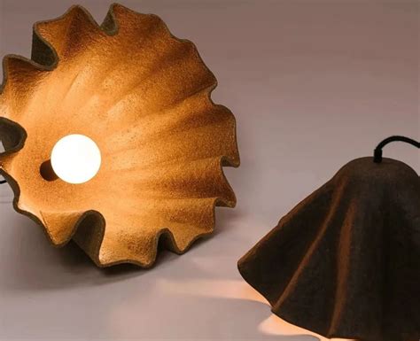 Obscure | Mushroom lamp, Yanko design, Orange peel