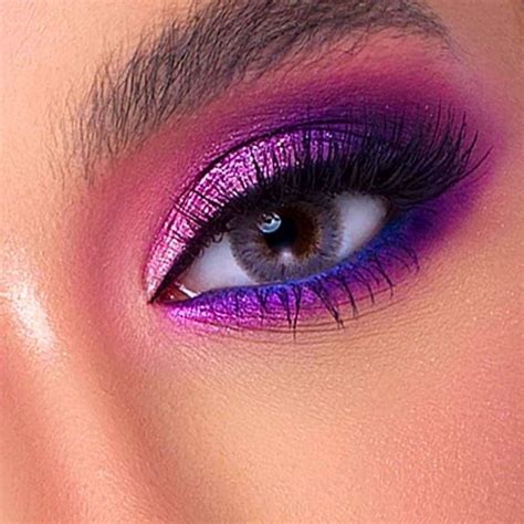 Eyeshadow palette | Eye makeup styles, Makeup looks, Purple eye makeup