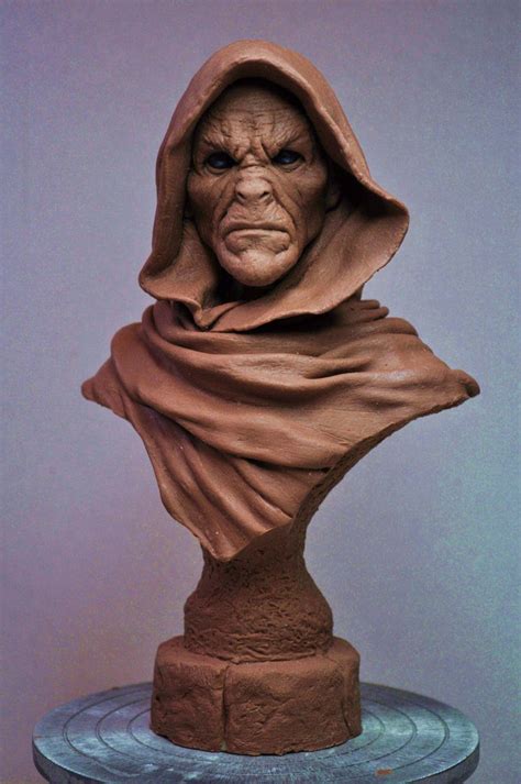 Cursed Majestic Bust sculpt Monster Clay by AntWatkins.deviantart.com ...