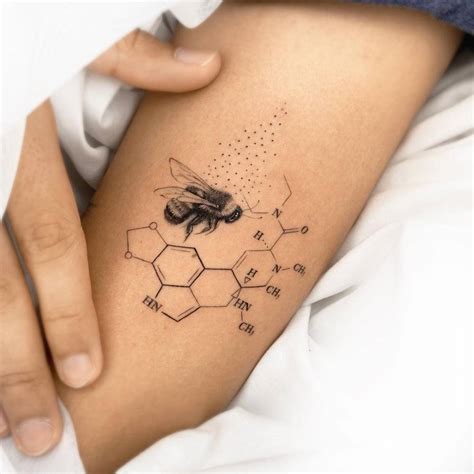 lsd chemical structure tattoo - digitalarttutorialstepbystepfood