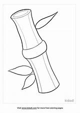 Free Bamboo Coloring Page  Coloring Printables Kidadl sketch template