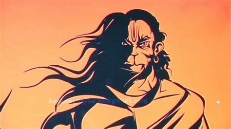 Lord Hanuman Angry HD Wallpaper