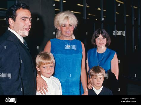 Jayne Mansfield, husband Matt Climber and her children, circa 1966. File Reference # 1198 008THA ...