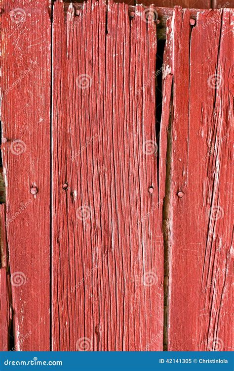 Rustic Red Barn Wood Background