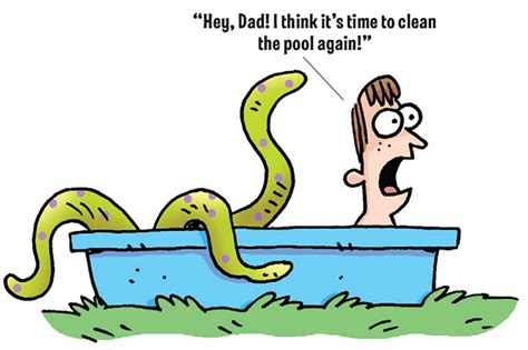Cleaning the pool – Jokes by Boys' Life