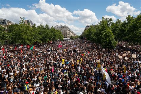 Thousands gather in Paris to protest police brutality