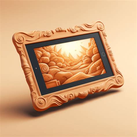 Modern 3D Abstract Picture Frame, Stunning Artwork for Creative ...