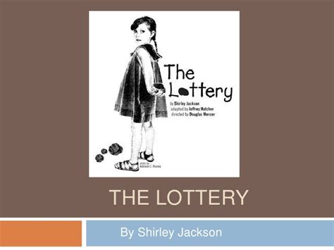 The lottery by shirley jackson theme essay - kidsa.web.fc2.com