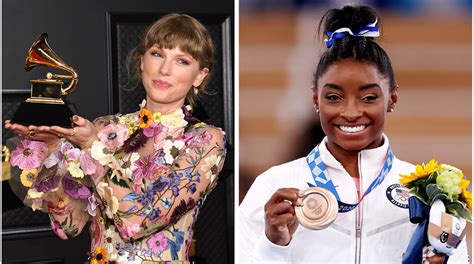 Taylor Swift's tribute to Simone Biles left the gymnast in tears (Video ...