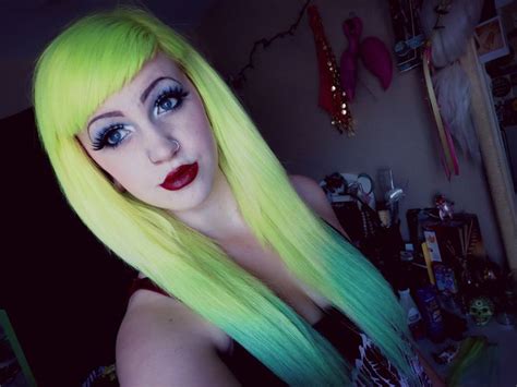 24 best images about Green hair on Pinterest | Green, Green hair and Emerald green