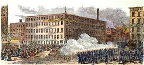 New York: Draft Riots 1863 Photograph by Granger