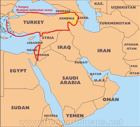 Walking On Fire: My Middle Eastern Genetic Panel Map