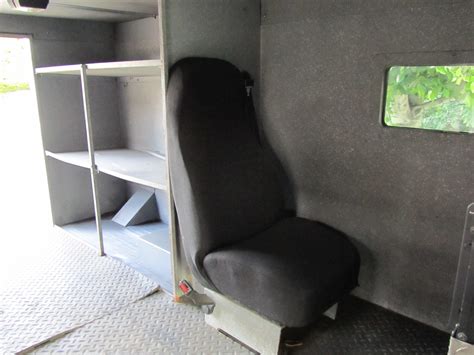 Refurbished Ford F550 Armored Truck Inside