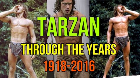 TARZAN ACTORS (1918-2016) THROUGH THE YEARS - YouTube