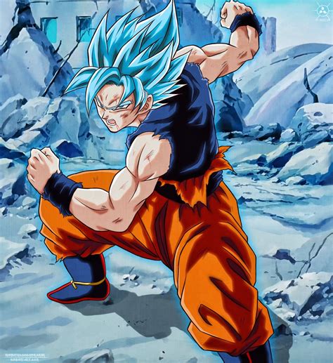 Goku Super Saiyan Blue And God Wallpapers - Wallpaper Cave