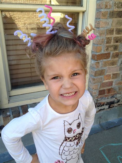 Crazy hair day for preschool Kids Girl Hairstyles, Best Hairstyle For ...